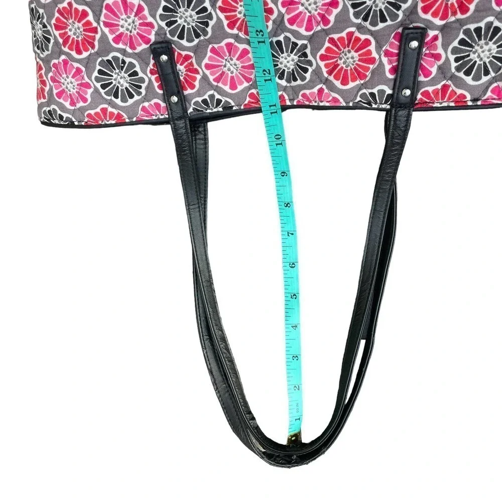 Vera Bradley Floral Blossoms Patterned Tote with Two Handles